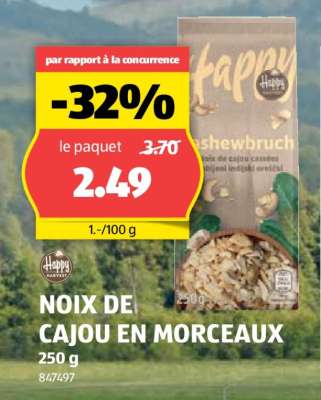 NOIX DE CAJOU EN MORCEAUX