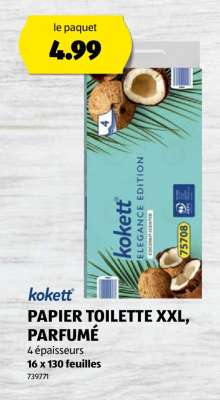 kokett PAPIER TOILETTE XXL, PARFUMÉ