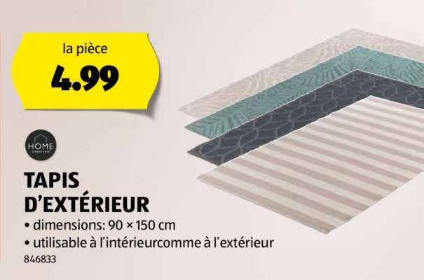 Tapis d'extérieur