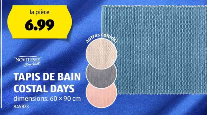 TAPIS DE BAIN COSTAL DAYS