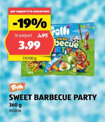 Trolli SWEET BARBECUE PARTY