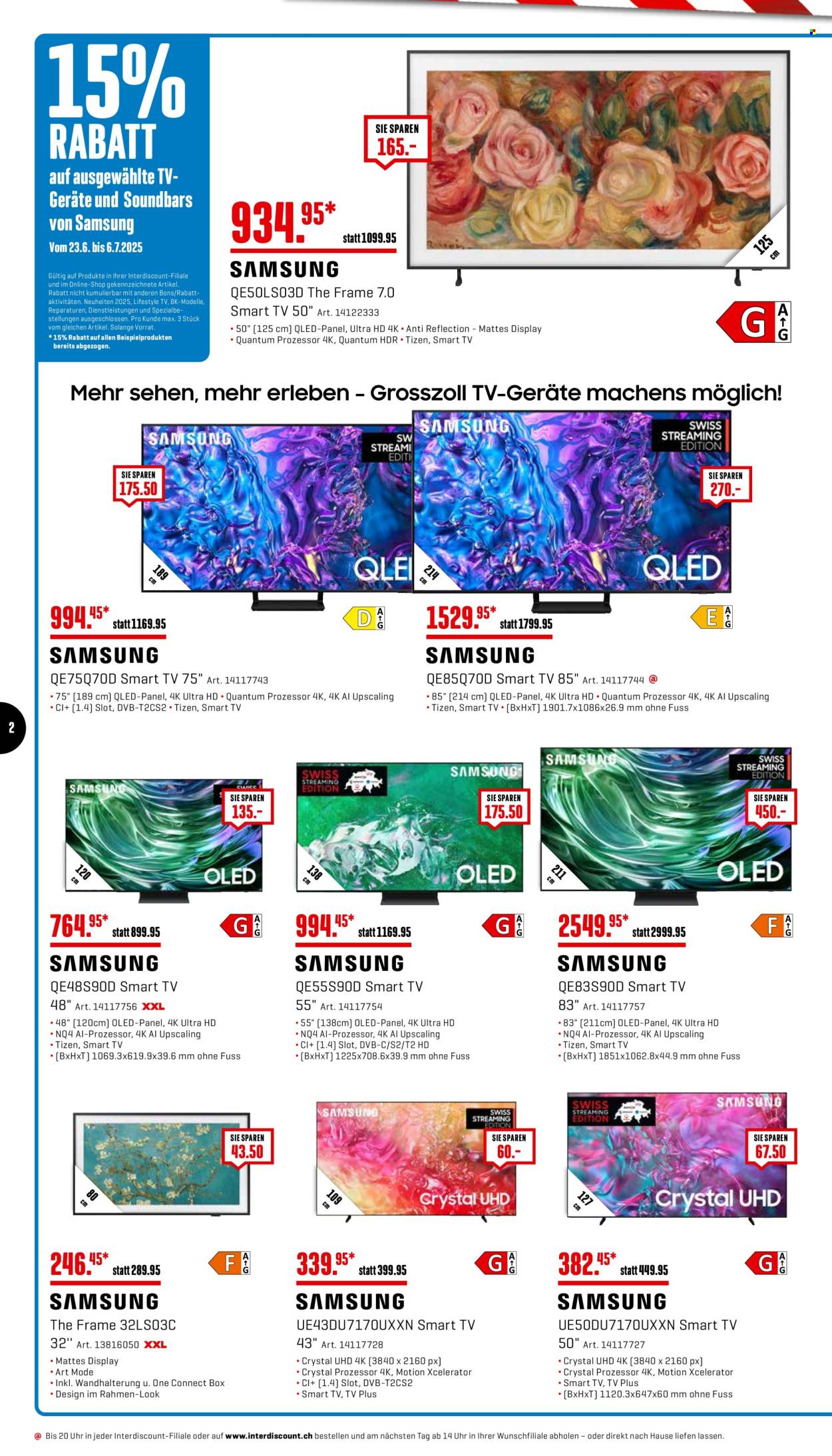 Catalogue Interdiscount - 23.6.2025 - 6.7.2025. Page 2. Page 2