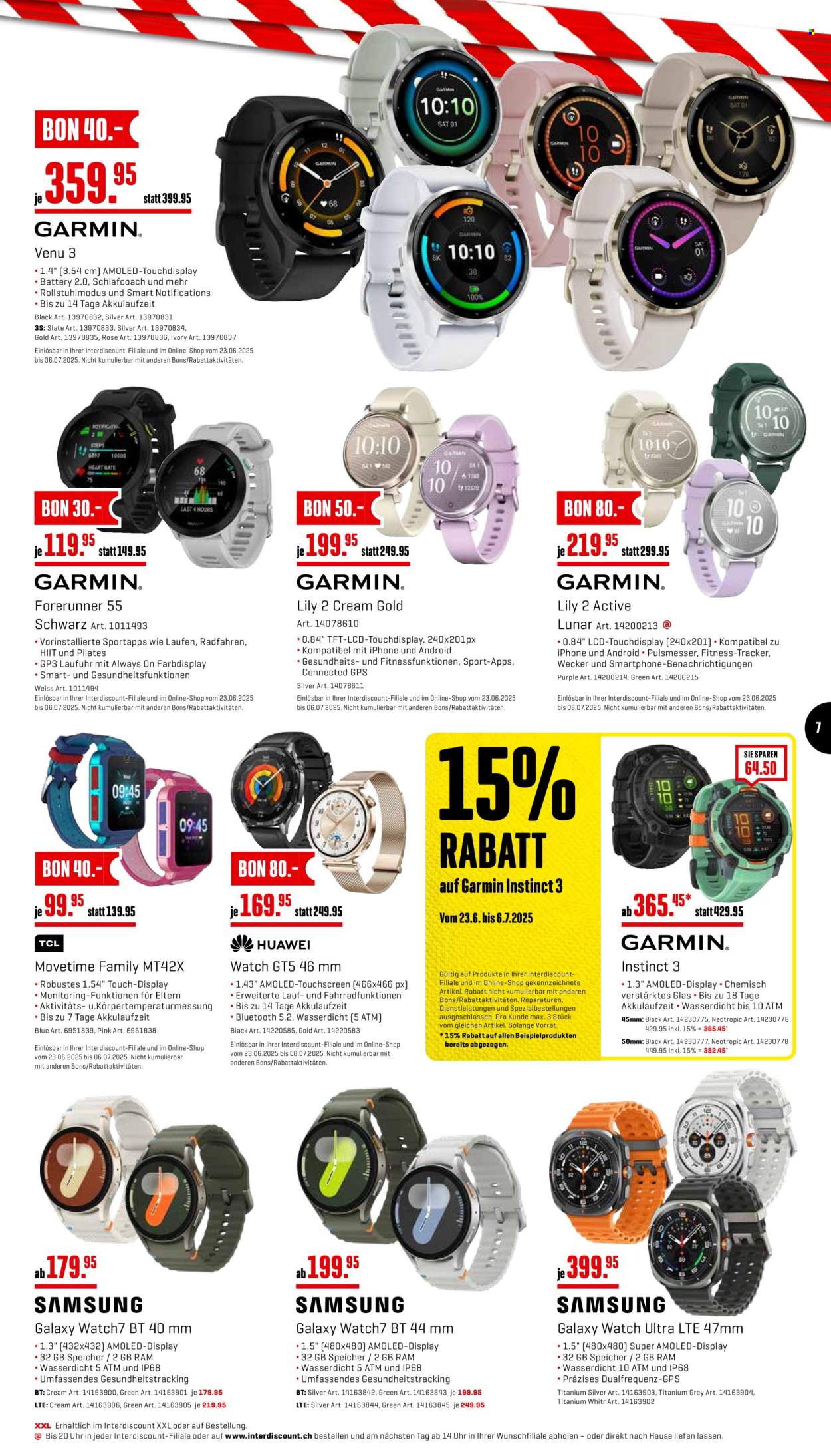 Catalogue Interdiscount - 23.6.2025 - 6.7.2025. Page 7. Page 7