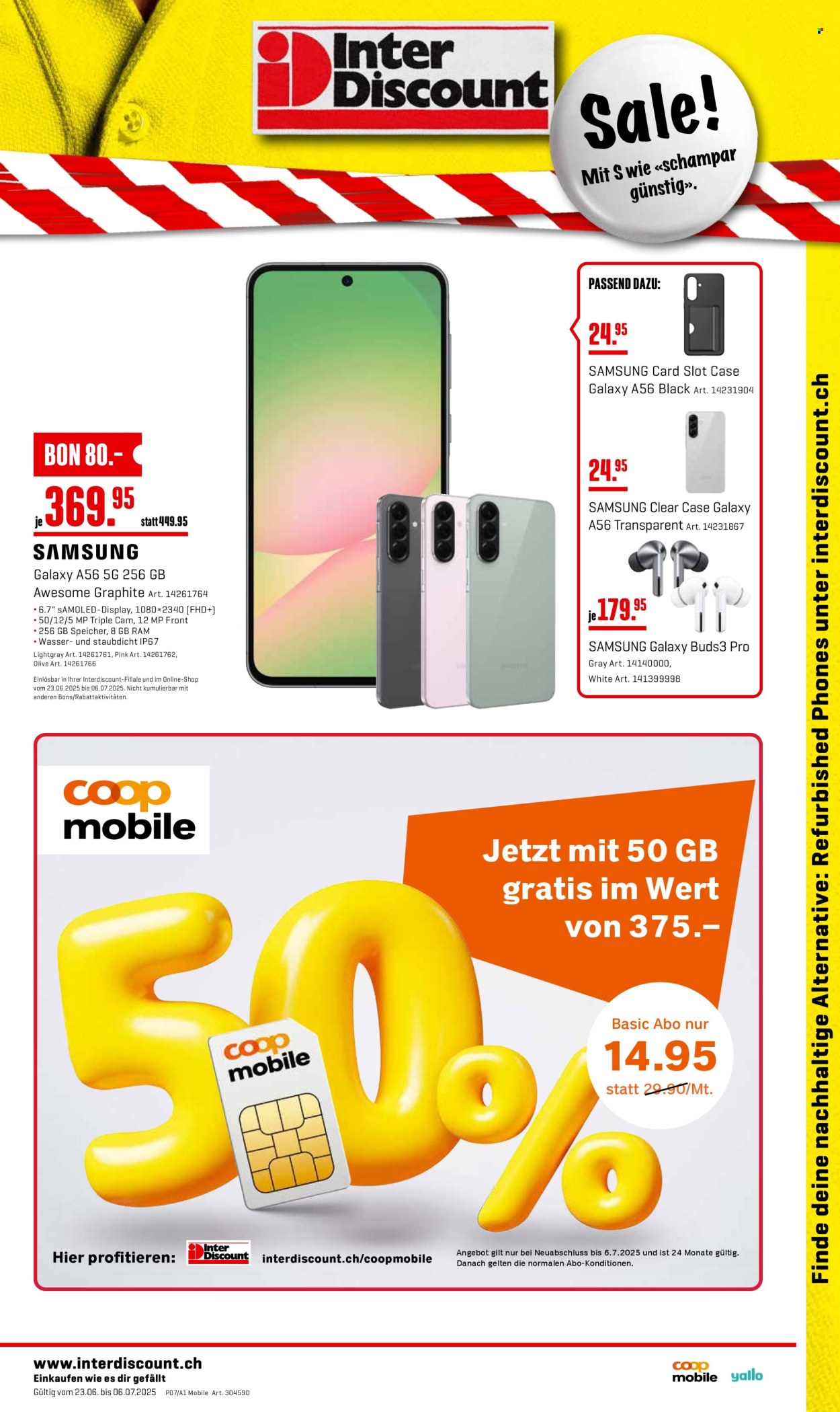 Catalogue Interdiscount - 23.6.2025 - 6.7.2025. Page 1. Page 1