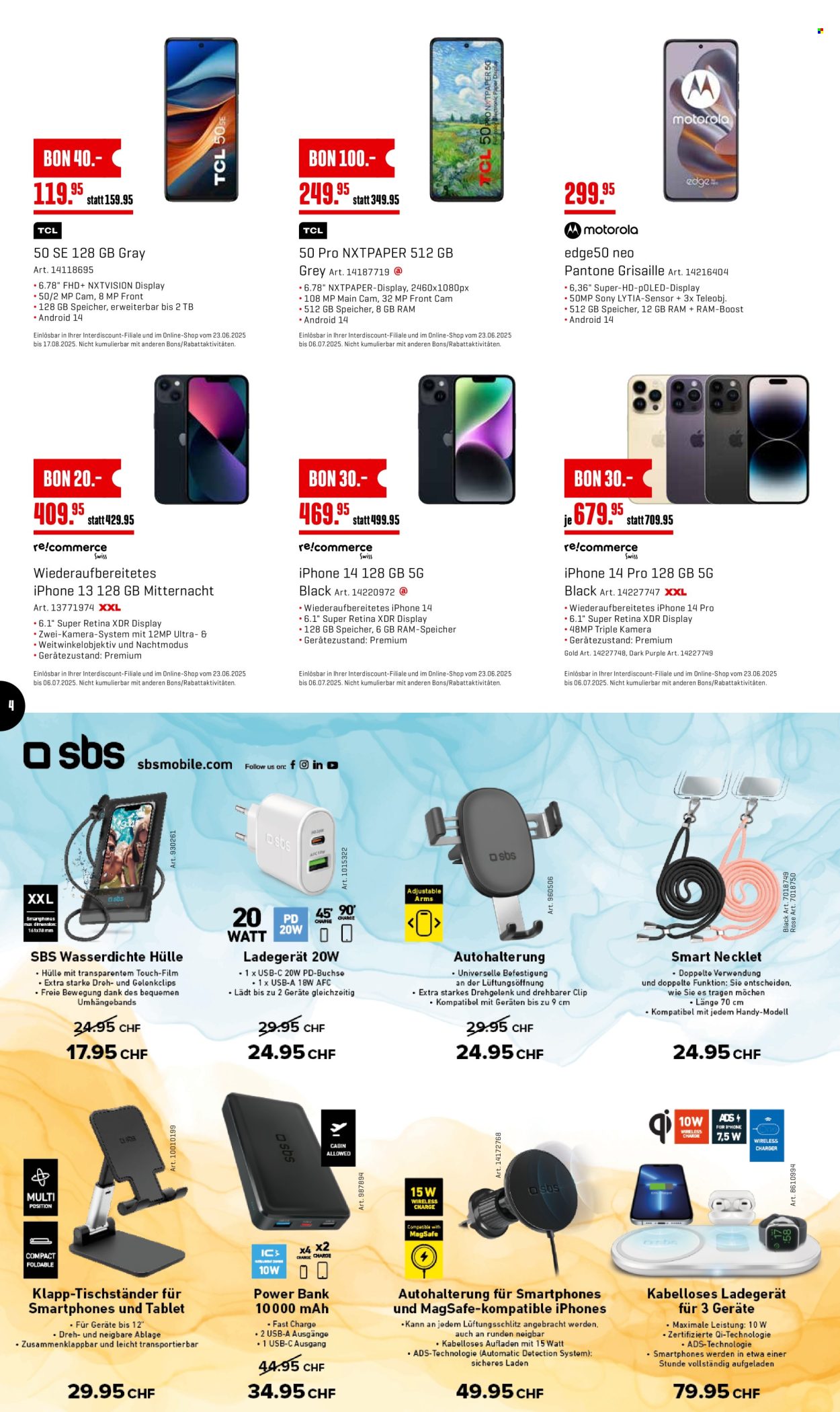 Catalogue Interdiscount - 23.6.2025 - 6.7.2025. Page 4. Page 4
