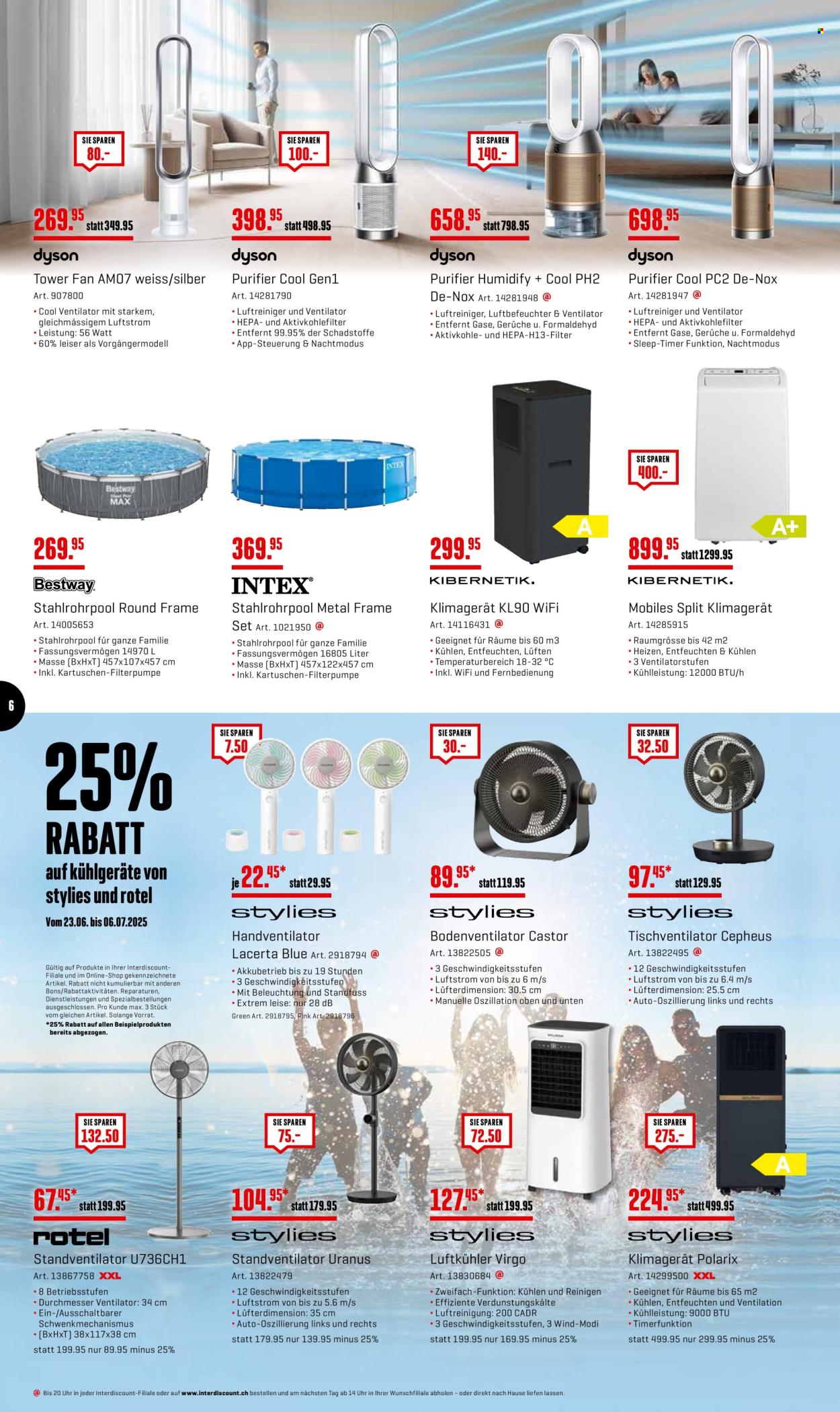 Catalogue Interdiscount - 23.6.2025 - 6.7.2025. Page 6. Page 6
