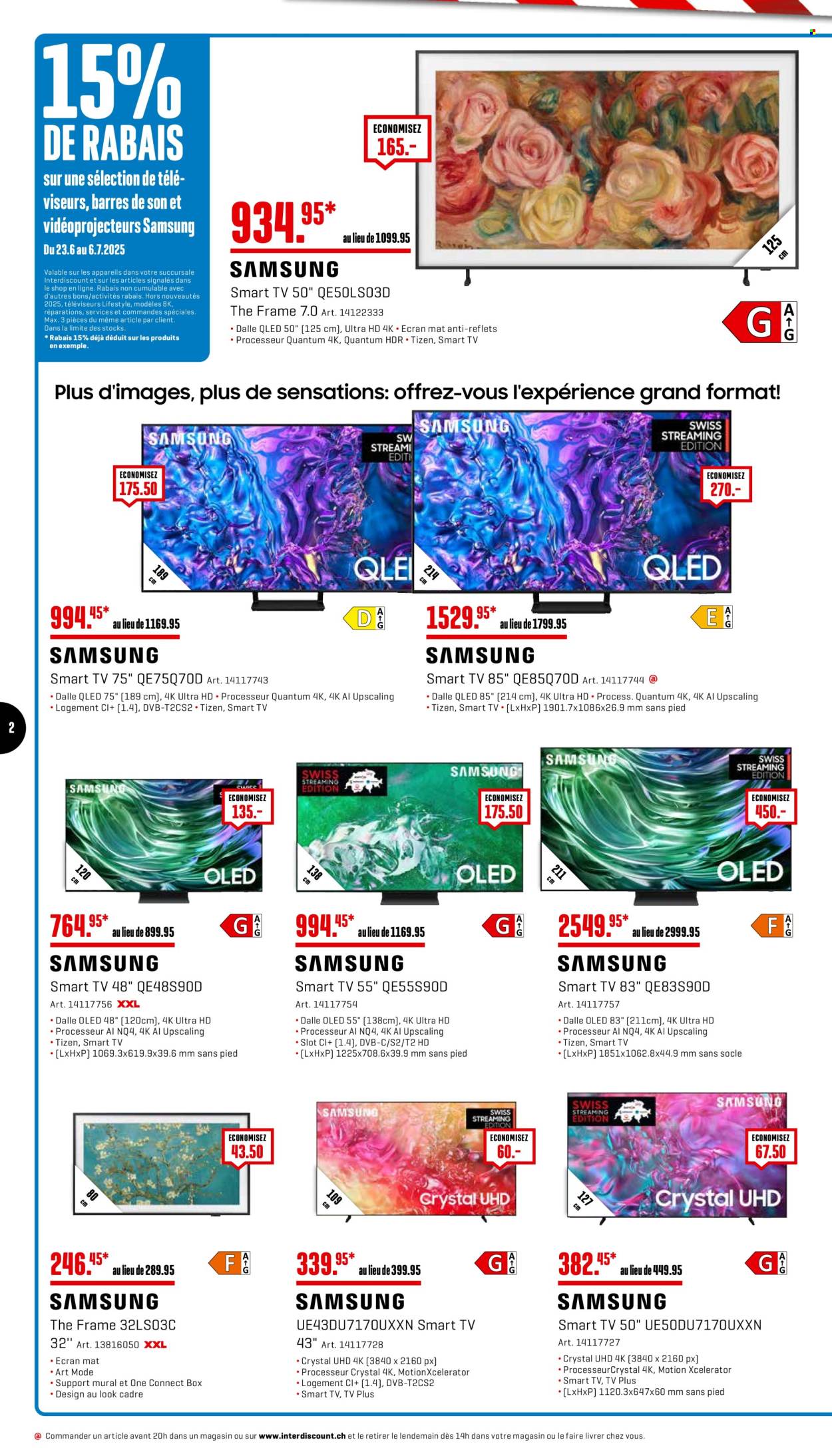 Catalogue Interdiscount - 23.6.2025 - 6.7.2025. Page 2. Page 2