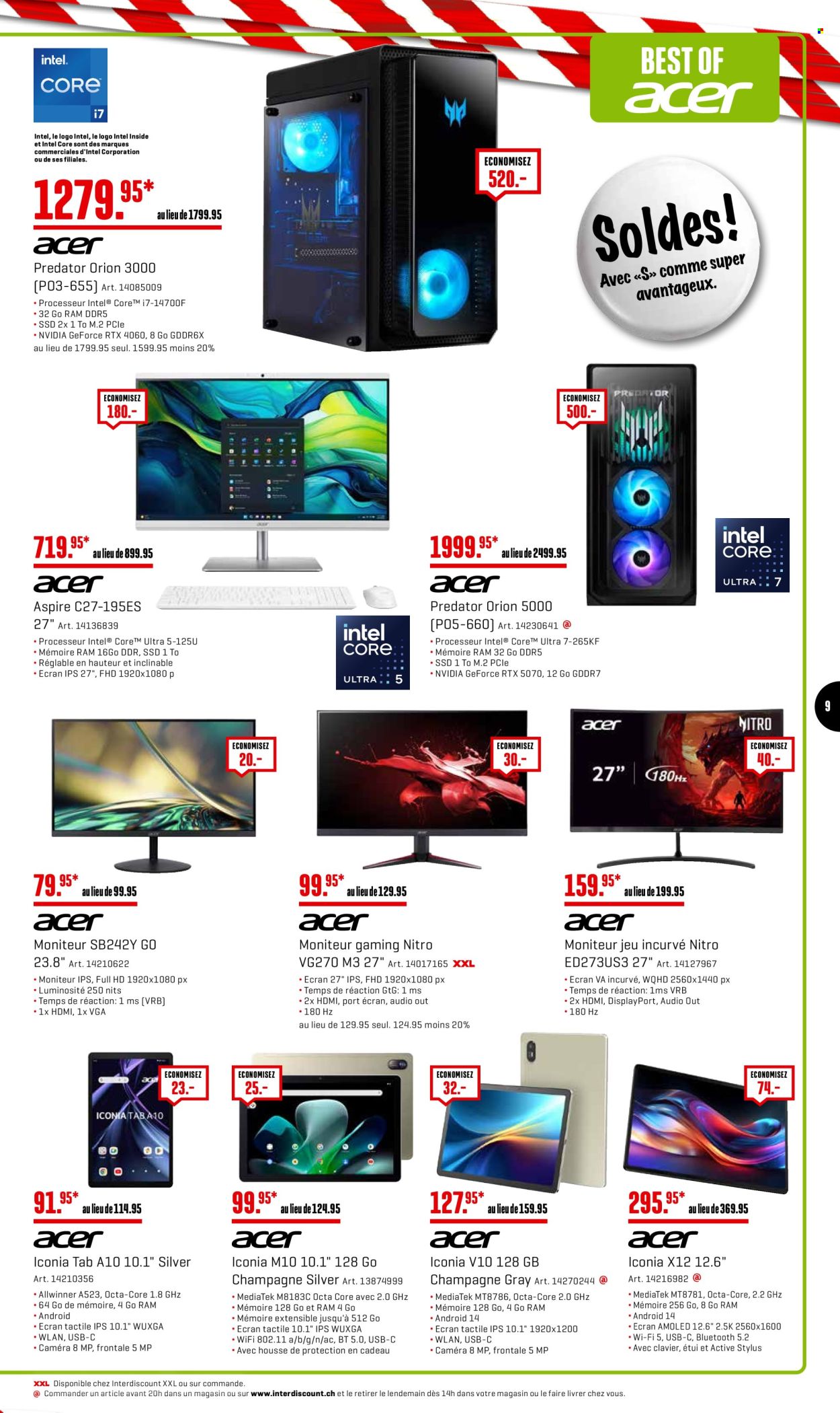 Catalogue Interdiscount - 23.6.2025 - 6.7.2025. Page 9. Page 9