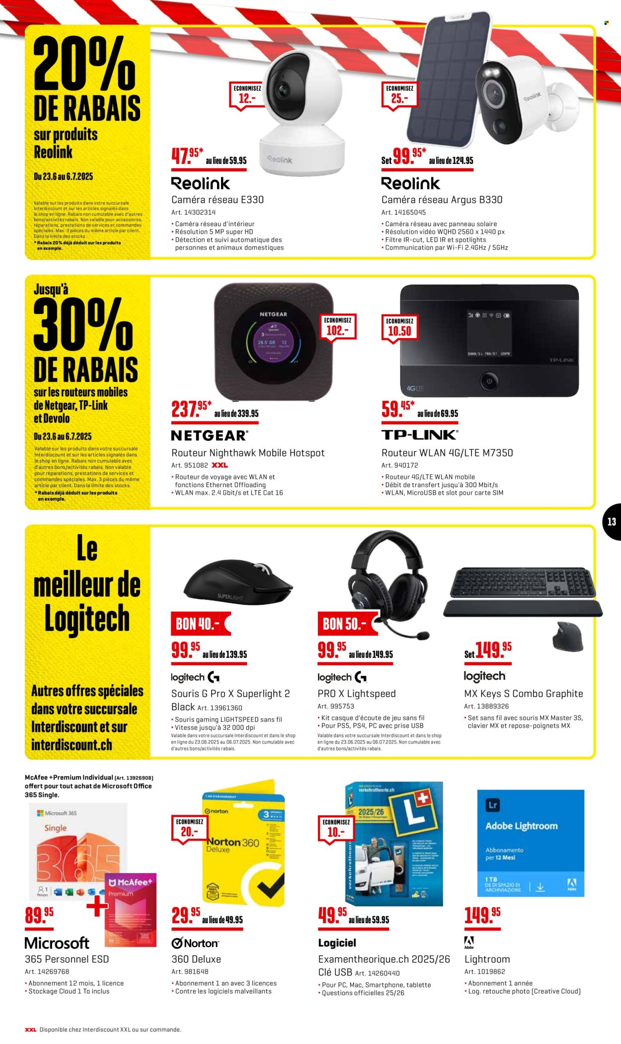 Catalogue Interdiscount - 23.6.2025 - 6.7.2025. Page 13. Page 13