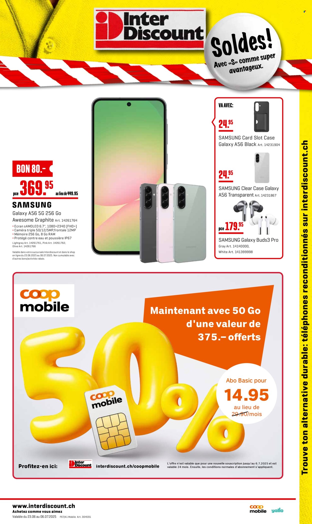 Catalogue Interdiscount - 23.6.2025 - 6.7.2025. Page 1. Page 1