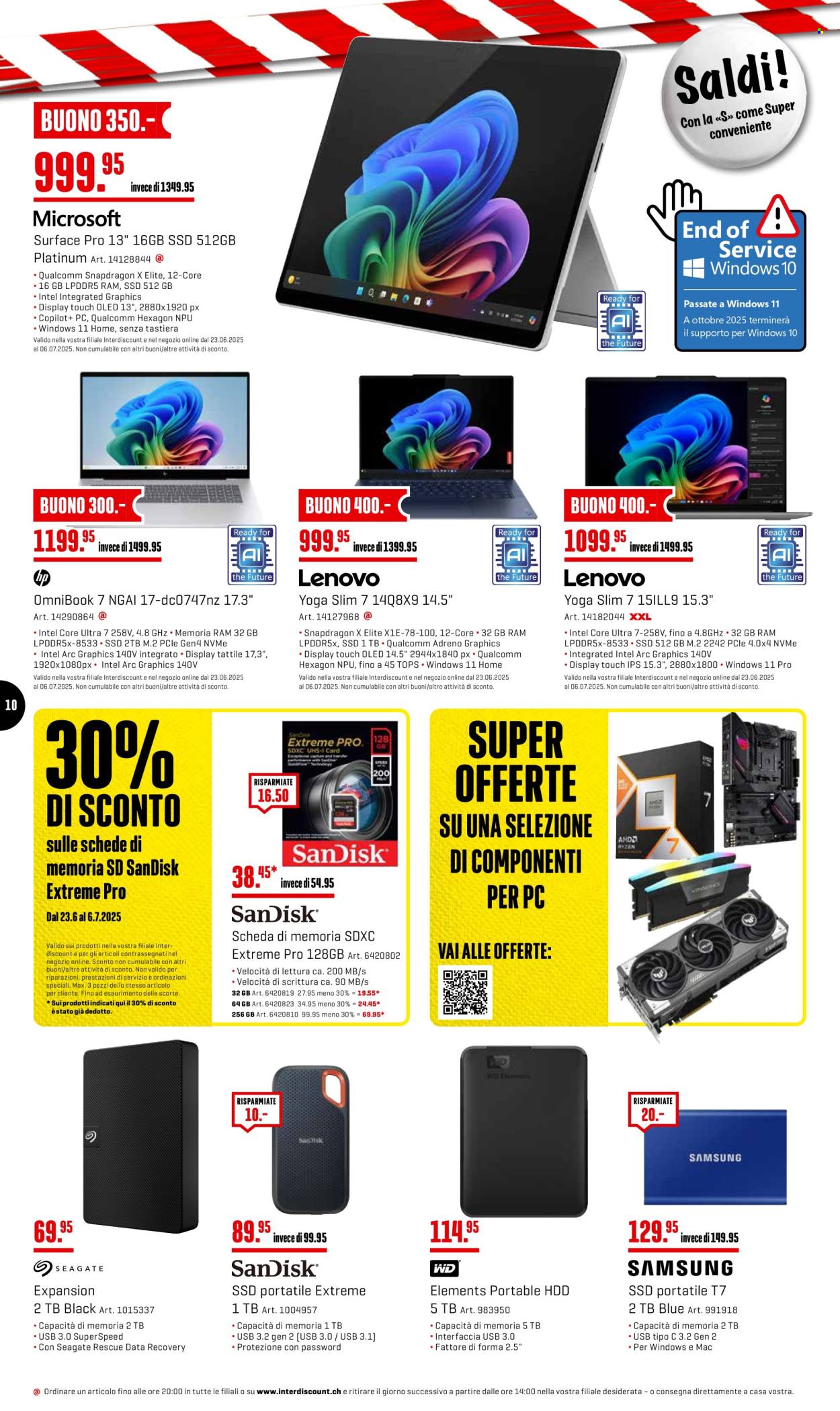 Catalogue Interdiscount - 23.6.2025 - 6.7.2025. Page 10. Page 10