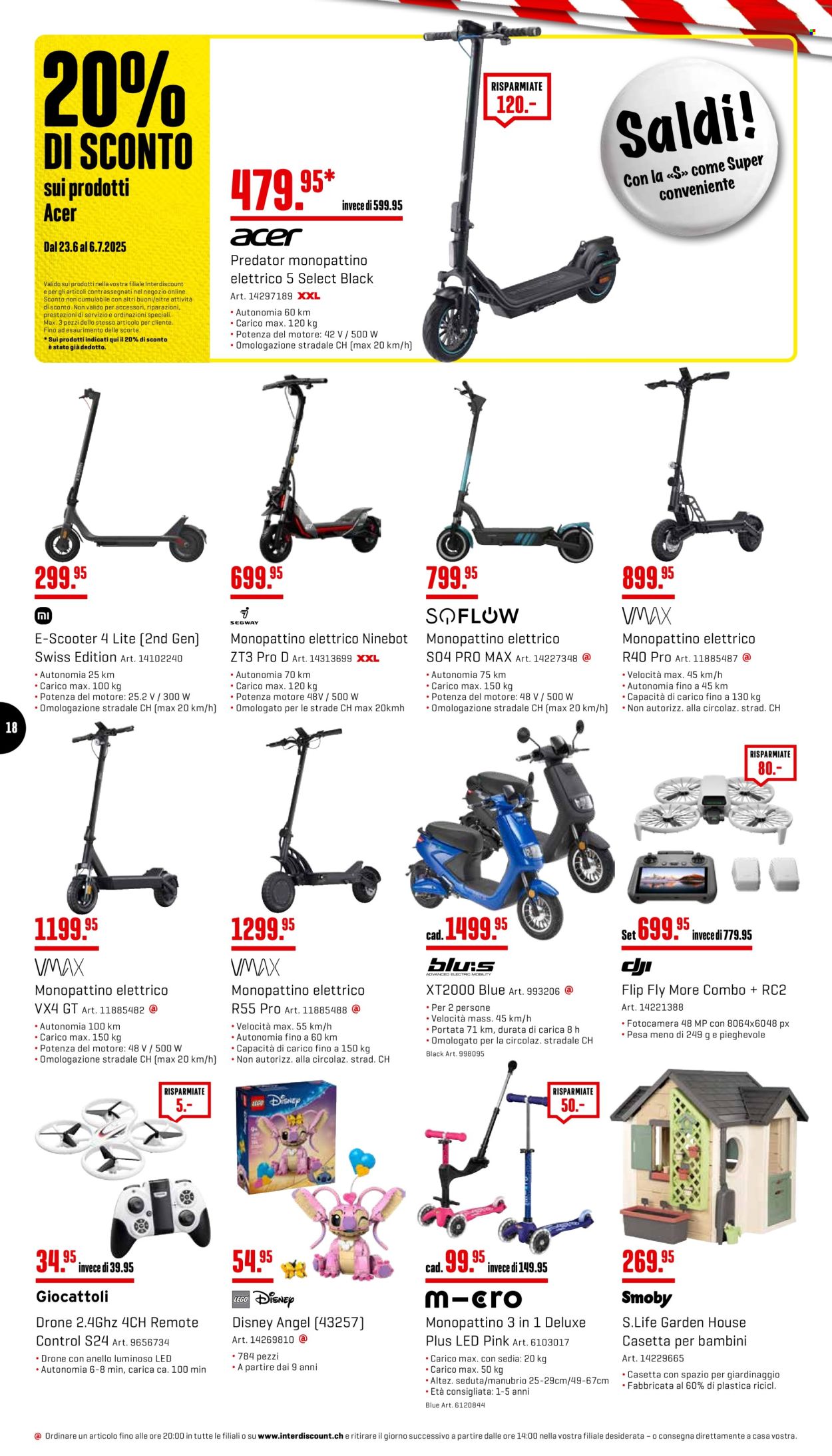 Catalogue Interdiscount - 23.6.2025 - 6.7.2025. Page 18. Page 18