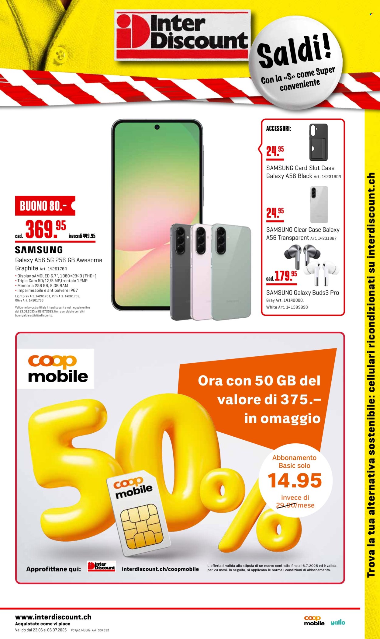 Catalogue Interdiscount - 23.6.2025 - 6.7.2025. Page 1. Page 1