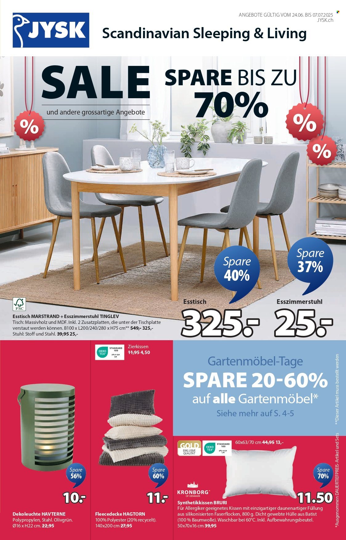 Catalogue JYSK - 24.6.2025 - 7.7.2025. Page 1. Page 1