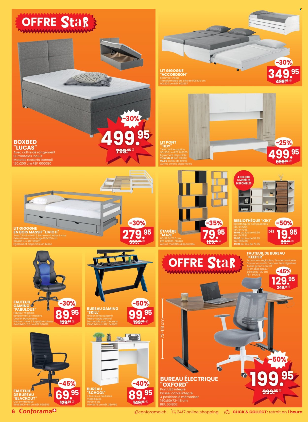 Catalogue Conforama - 25.6.2025 - 8.7.2025. Page 6. Page 6