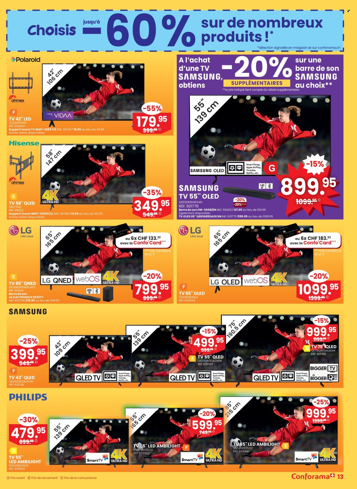 Catalogue Conforama - 25.6.2025 - 8.7.2025. Page 13. Page 13