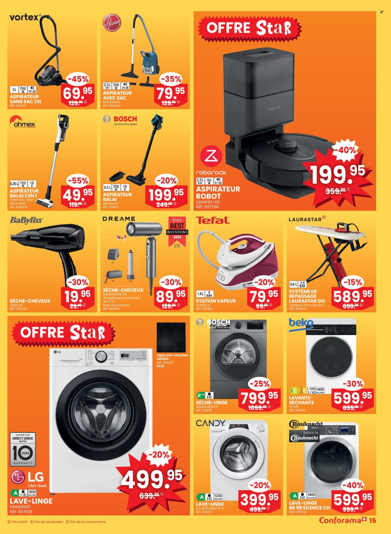 Catalogue Conforama - 25.6.2025 - 8.7.2025. Page 15. Page 15