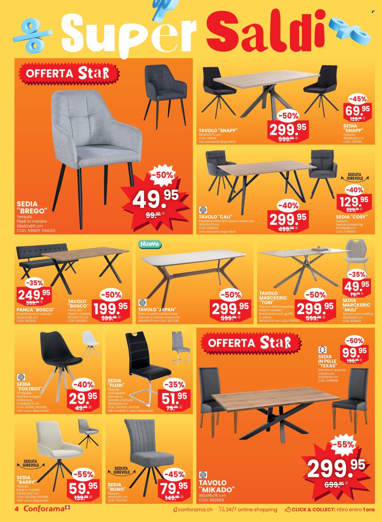 Catalogue Conforama - 25.6.2025 - 8.7.2025. Page 4. Page 4