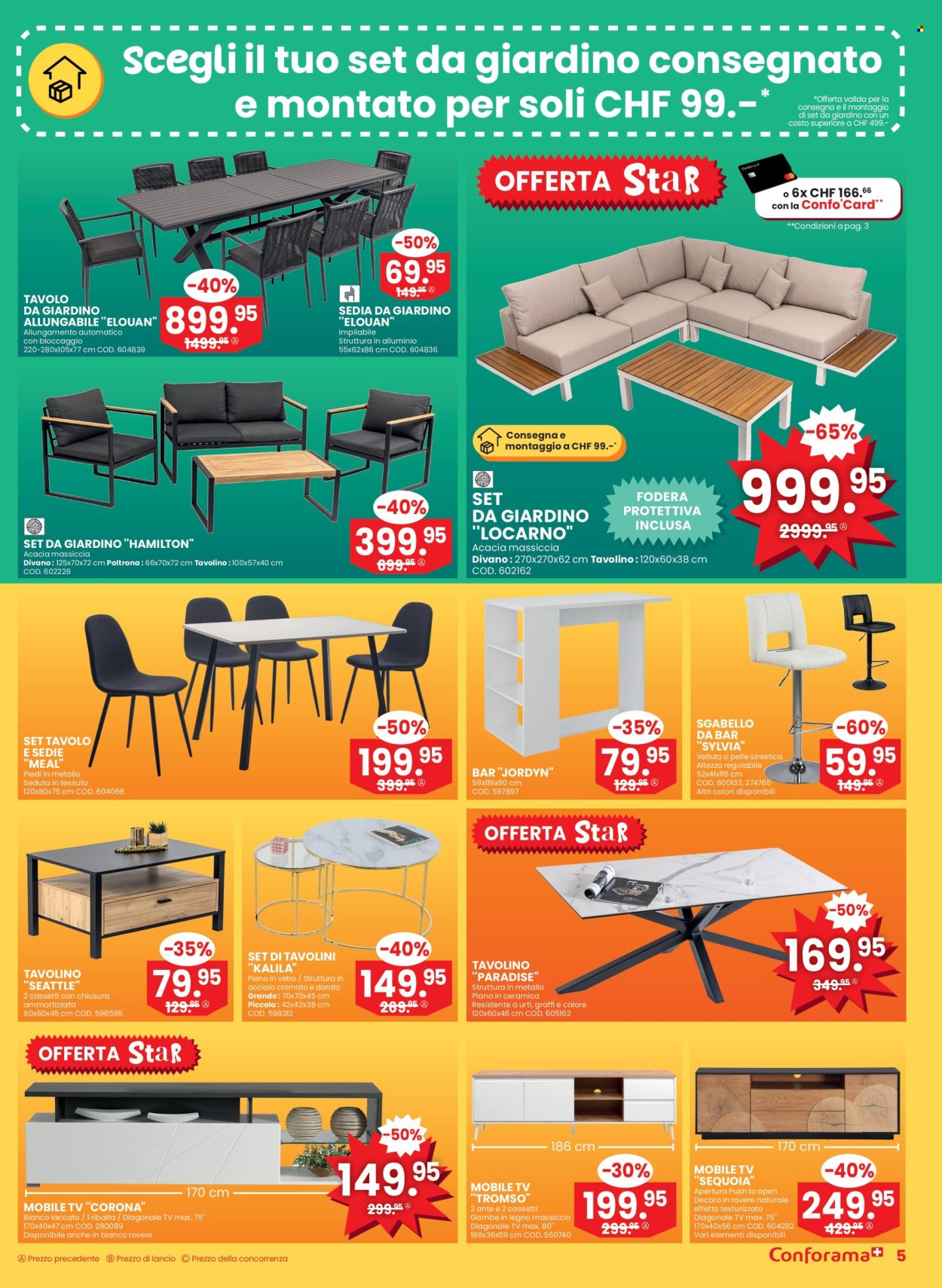 Catalogue Conforama - 25.6.2025 - 8.7.2025. Page 5. Page 5