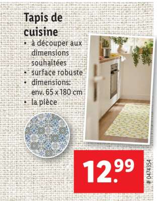 TAPIS DE CUISINE