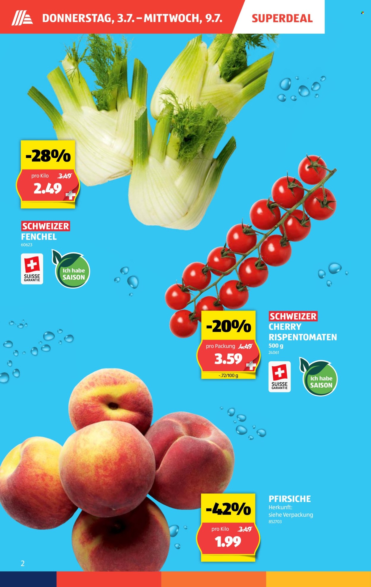 Catalogue Aldi - 3.7.2025 - 9.7.2025. Page 2. Page 2