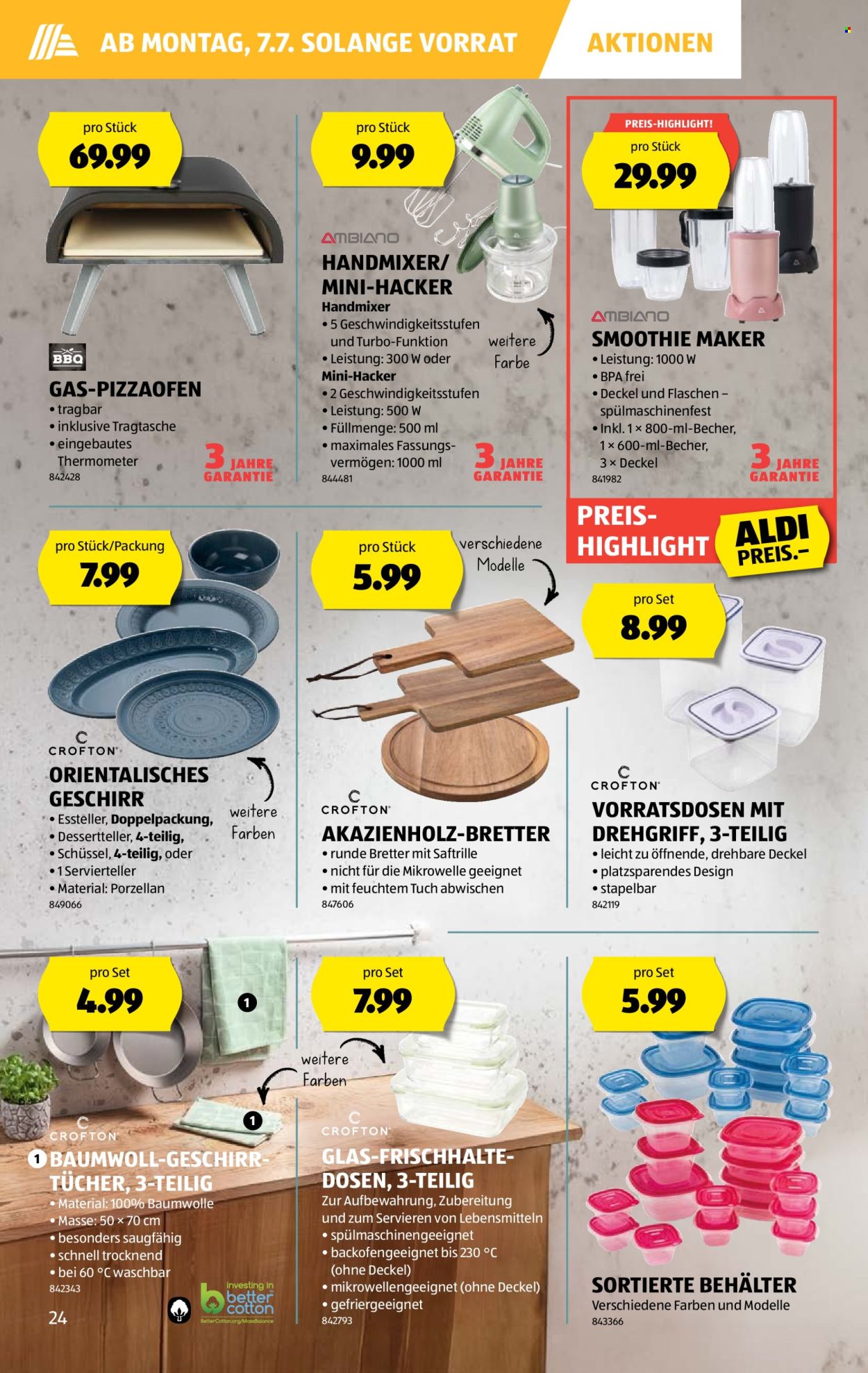 Catalogue Aldi - 3.7.2025 - 9.7.2025. Page 24. Page 24
