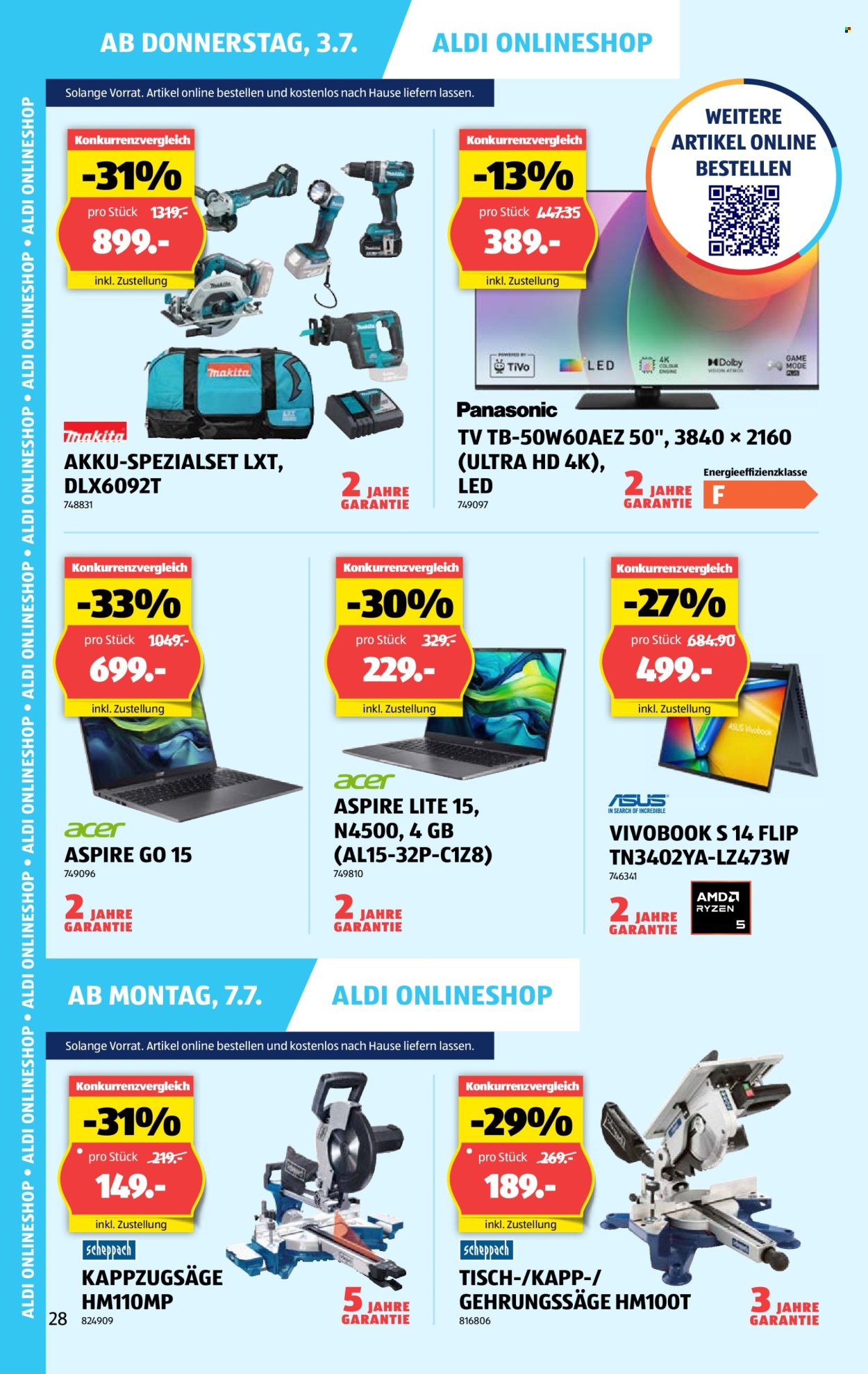 Catalogue Aldi - 3.7.2025 - 9.7.2025. Page 28. Page 28