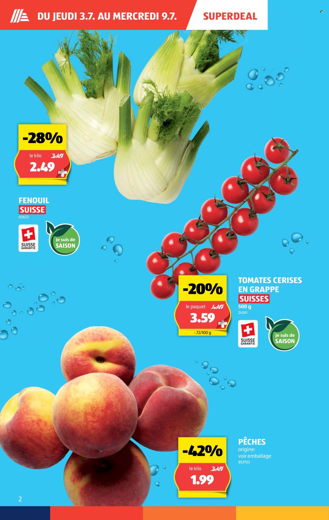 Catalogue Aldi - 3.7.2025 - 9.7.2025. Page 2. Page 2