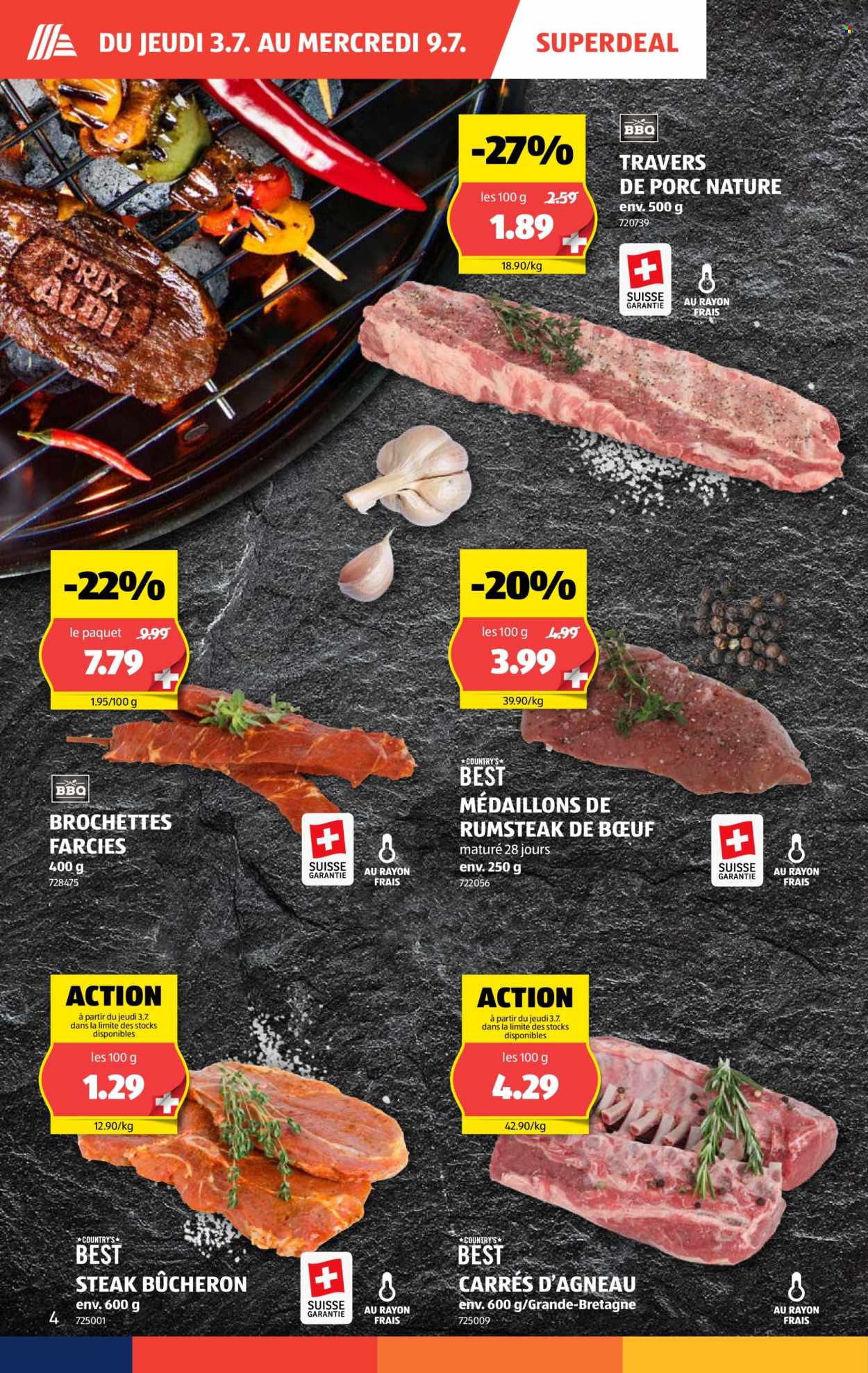 Catalogue Aldi - 3.7.2025 - 9.7.2025. Page 4. Page 4