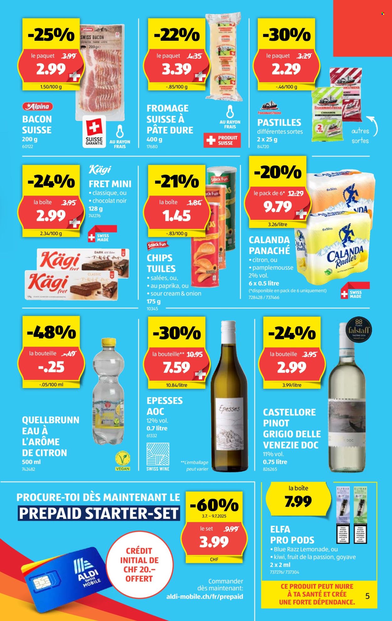 Catalogue Aldi - 3.7.2025 - 9.7.2025. Page 5. Page 5