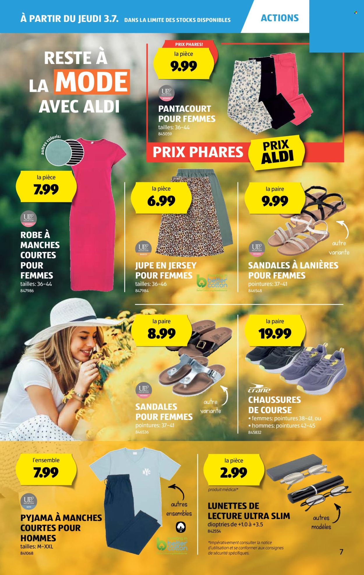 Catalogue Aldi - 3.7.2025 - 9.7.2025. Page 7. Page 7