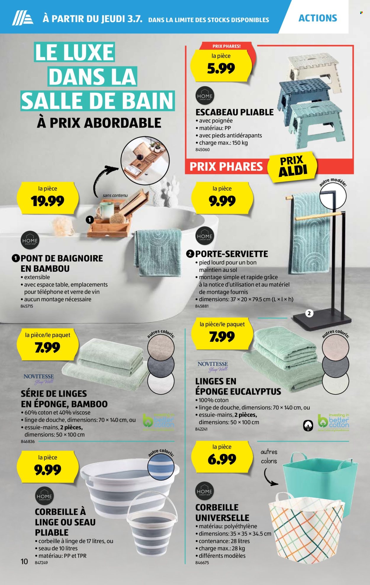 Catalogue Aldi - 3.7.2025 - 9.7.2025. Page 10. Page 10