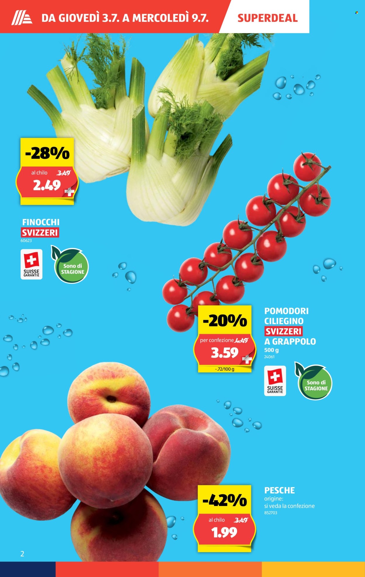 Catalogue Aldi - 3.7.2025 - 9.7.2025. Page 2. Page 2