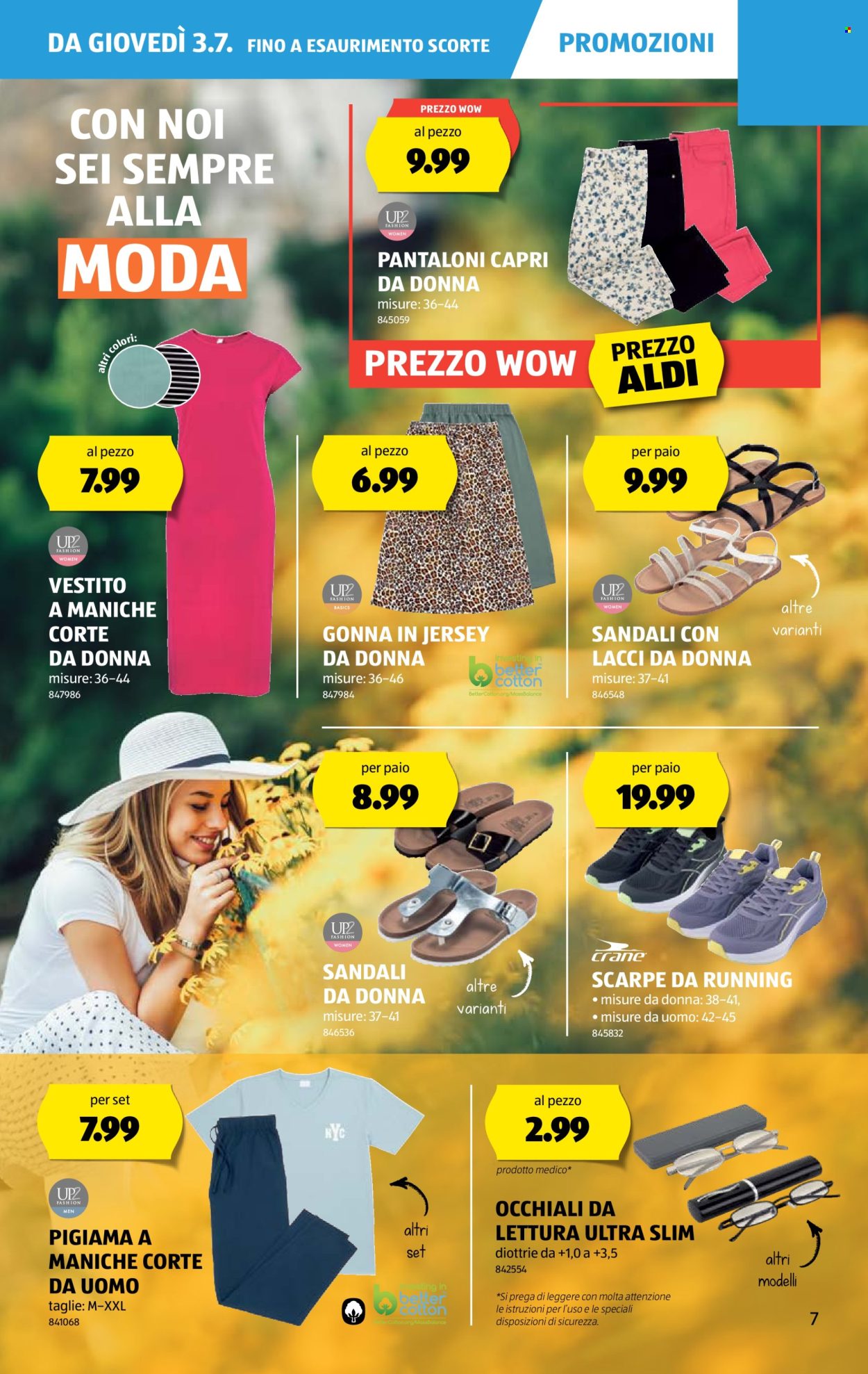 Catalogue Aldi - 3.7.2025 - 9.7.2025. Page 7. Page 7