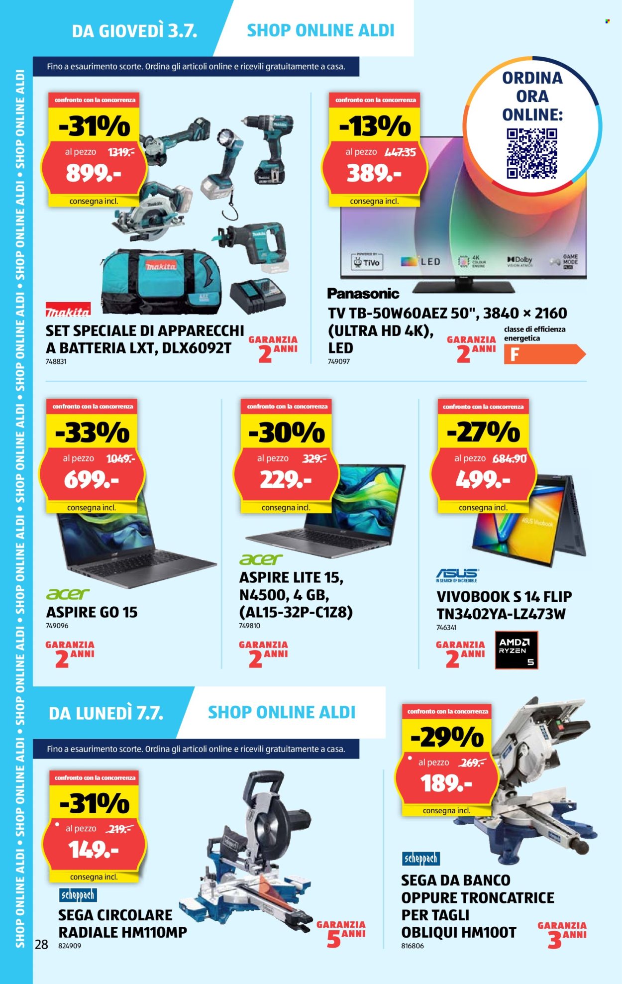 Catalogue Aldi - 3.7.2025 - 9.7.2025. Page 28. Page 28