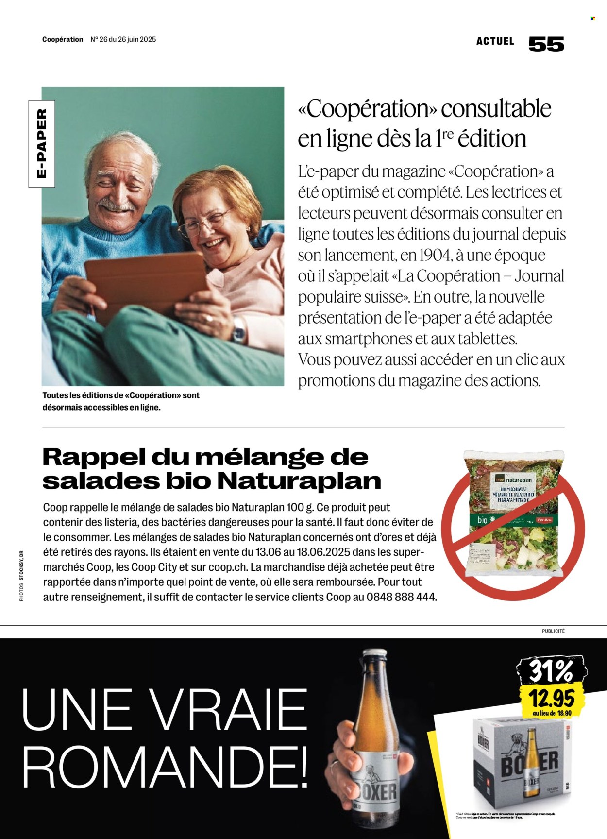 Catalogue Coop - 26.6.2025 - 2.7.2025. Page 55. Page 55
