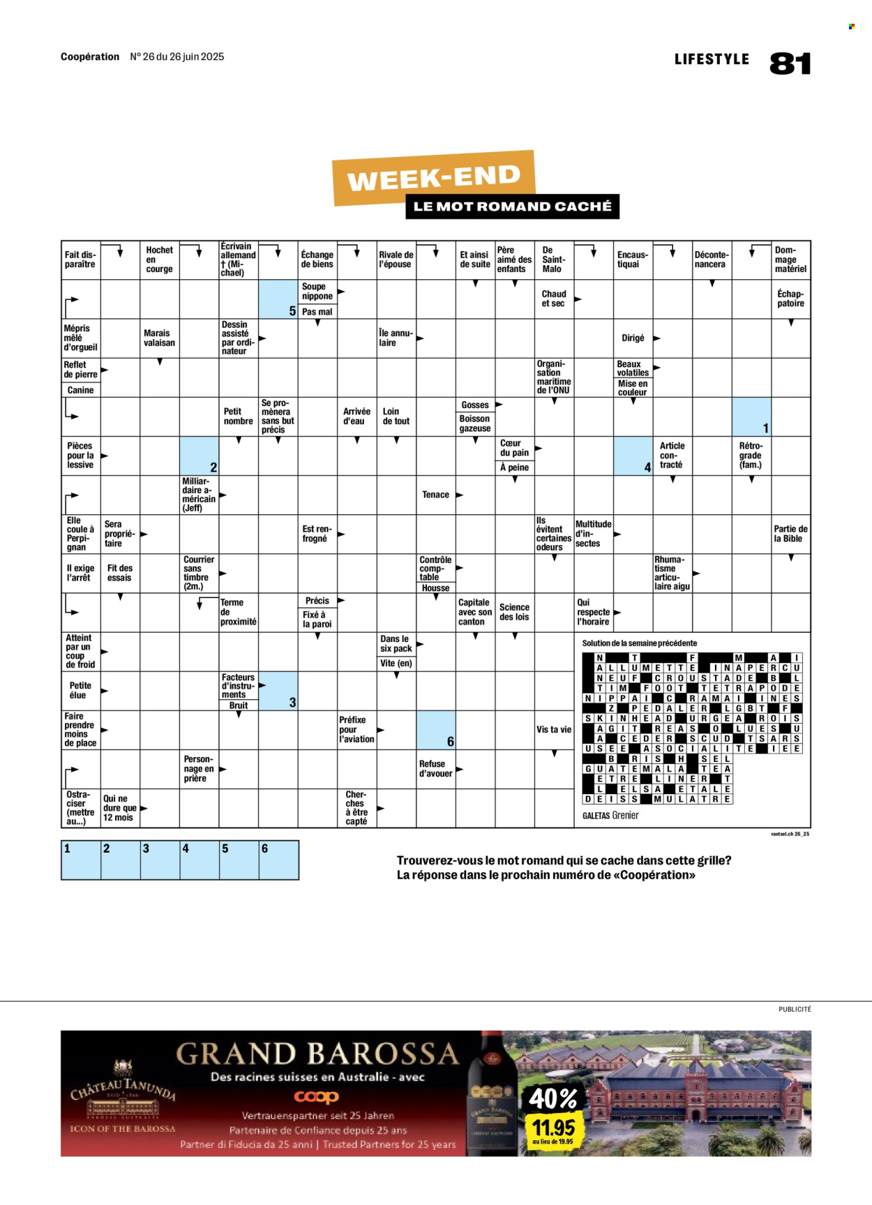 Catalogue Coop - 26.6.2025 - 2.7.2025. Page 81. Page 81