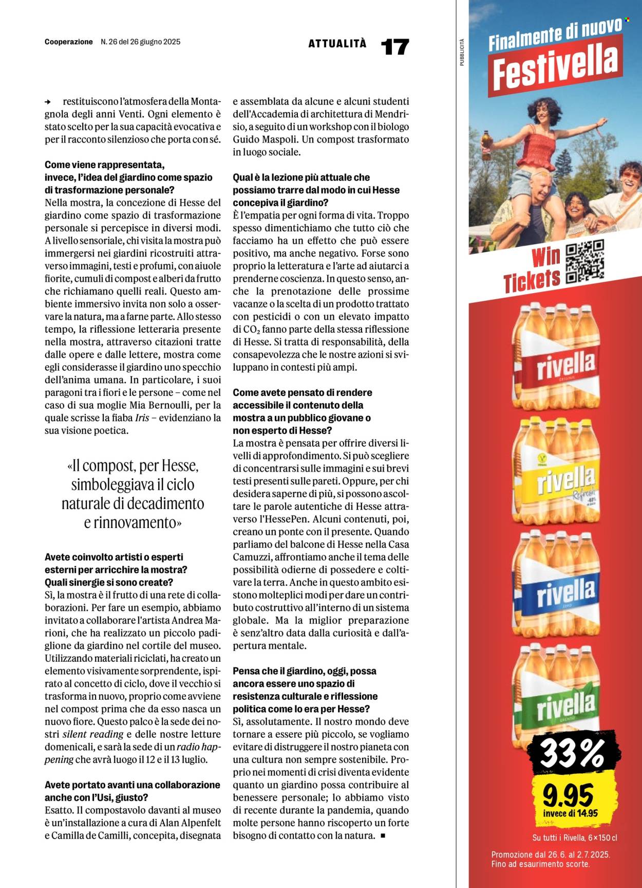 Catalogue Coop - 26.6.2025 - 2.7.2025. Page 17. Page 17