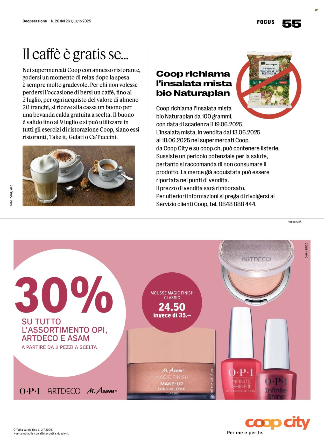 Catalogue Coop - 26.6.2025 - 2.7.2025. Page 55. Page 55
