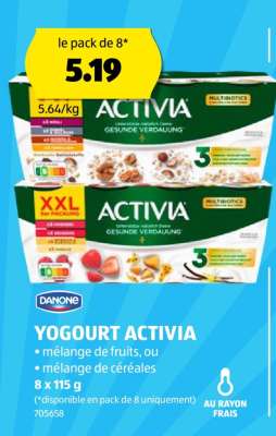 Yogourt Activia