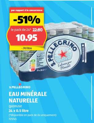 S.PELLEGRINO EAU MINÉRALE NATURELLE