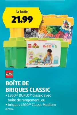 BOÎTE DE BRIQUES CLASSIC