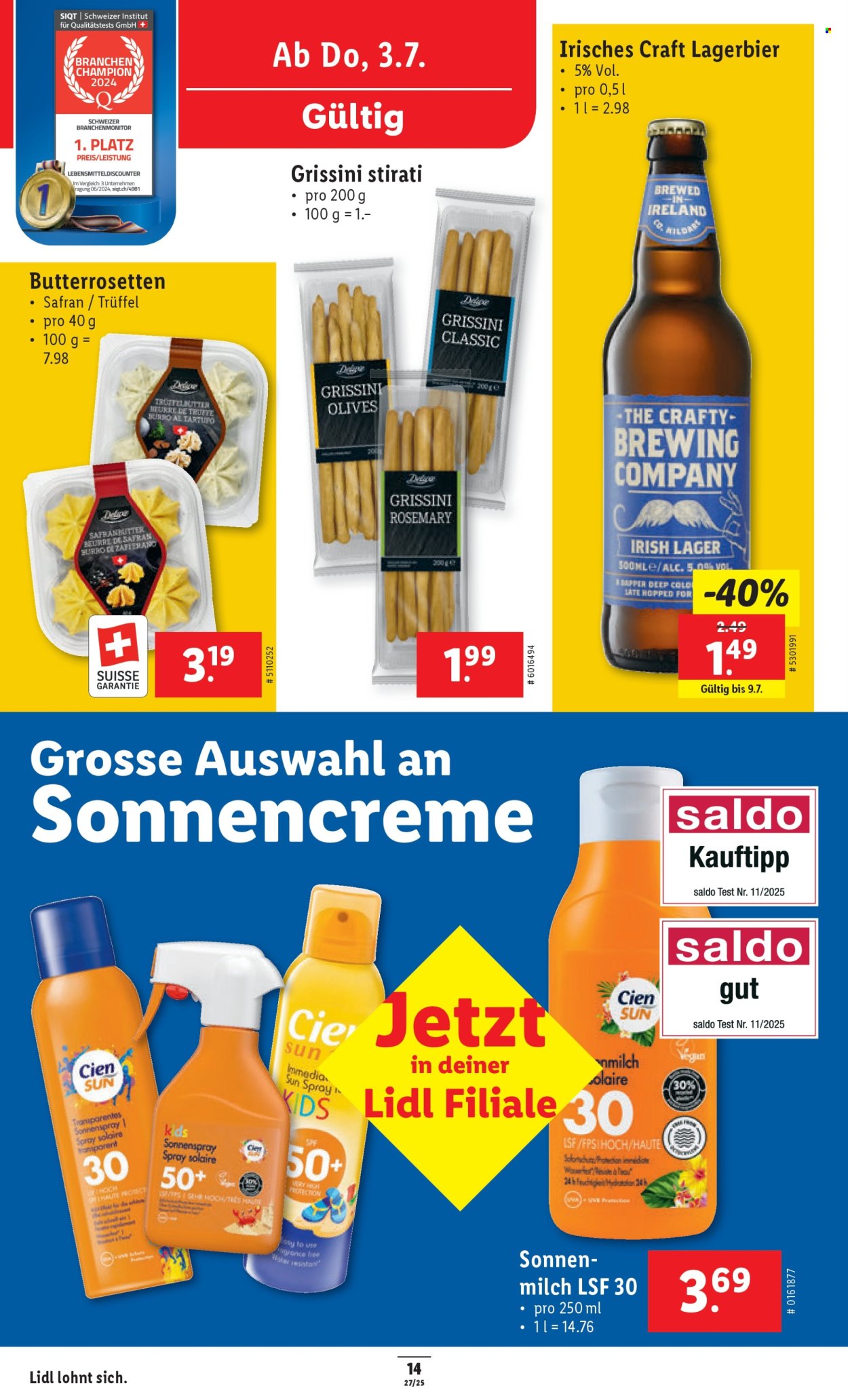 Catalogue Lidl - 3.7.2025 - 9.7.2025. Page 14. Page 14