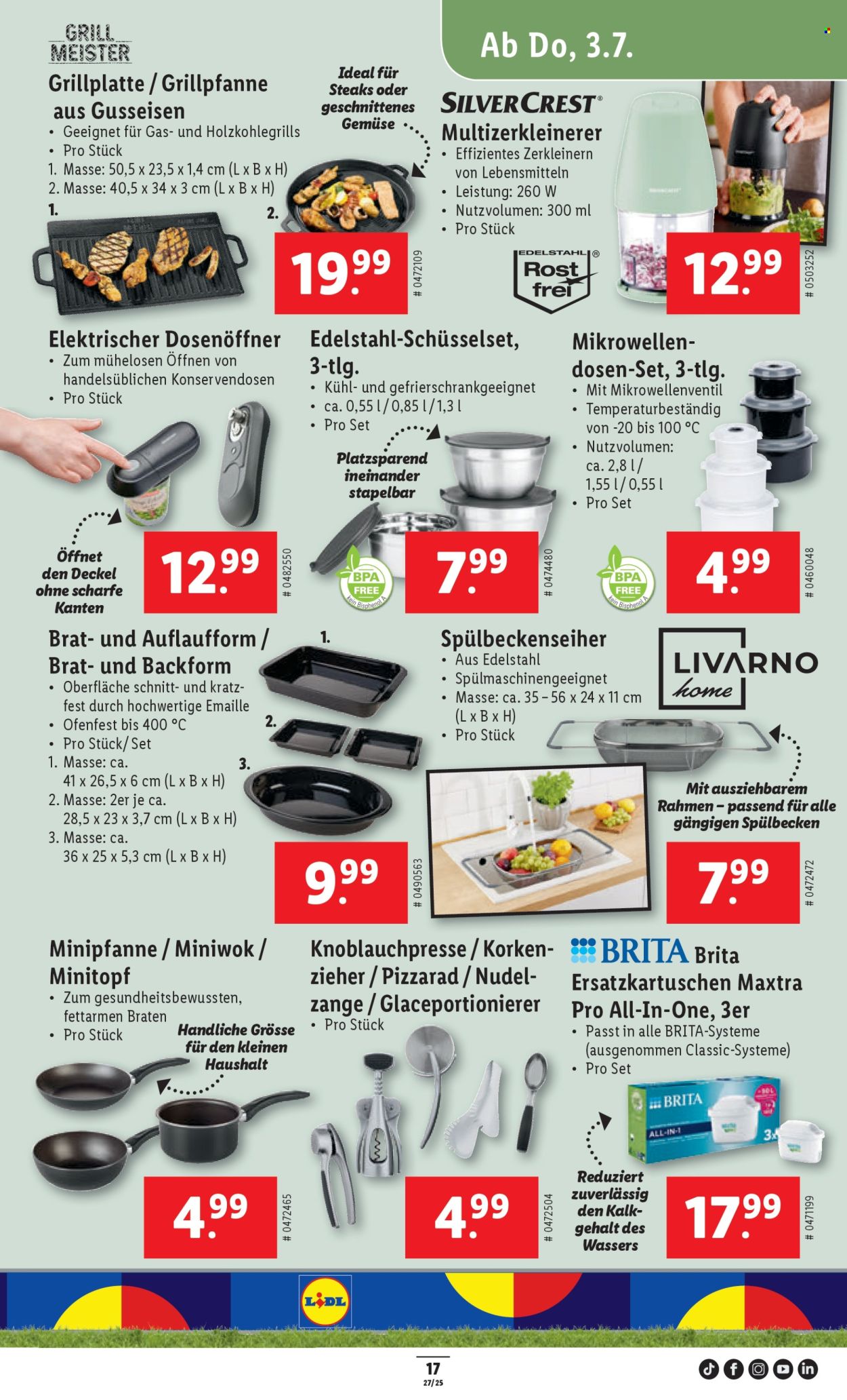 Catalogue Lidl - 3.7.2025 - 9.7.2025. Page 17. Page 17