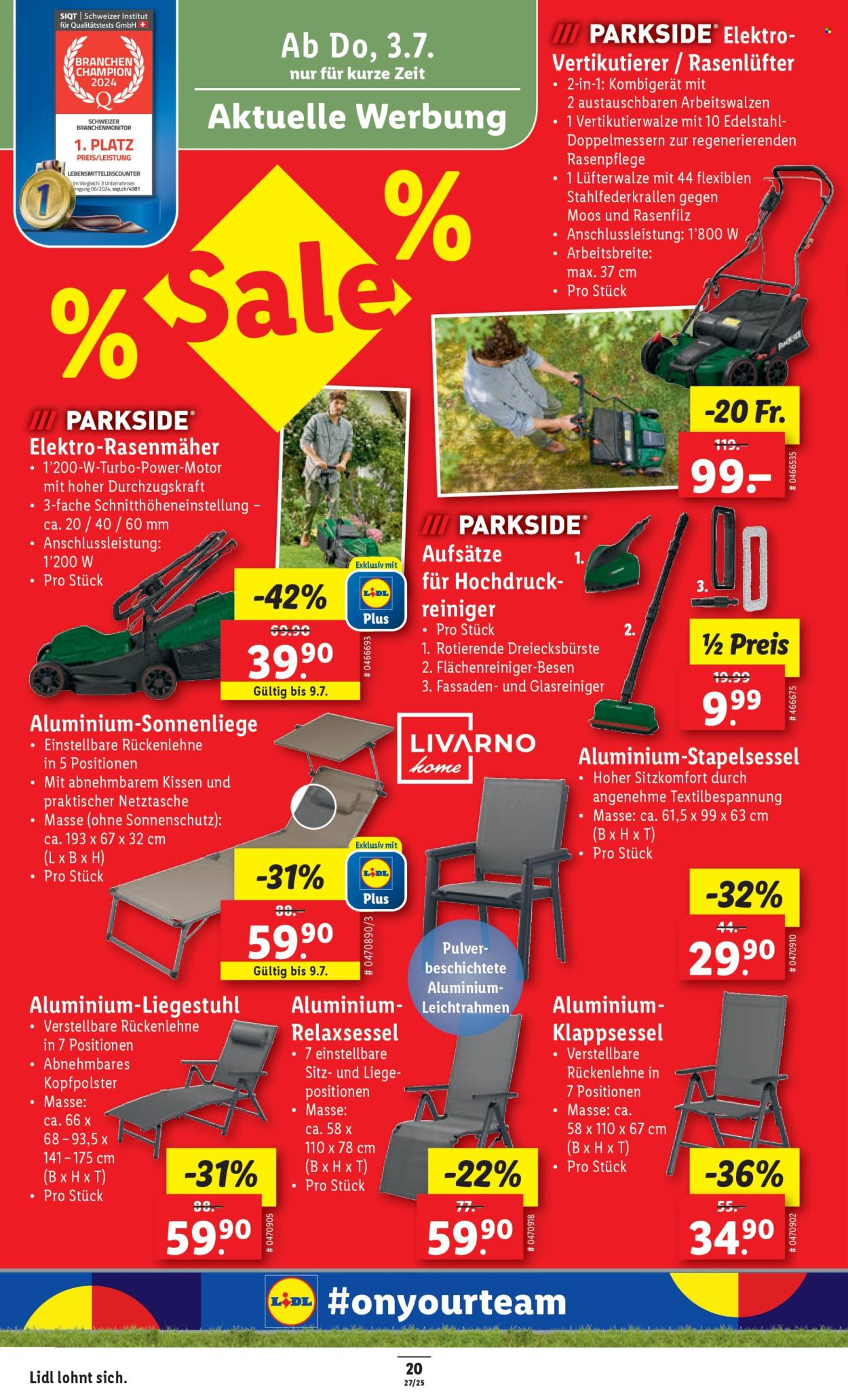 Catalogue Lidl - 3.7.2025 - 9.7.2025. Page 20. Page 20