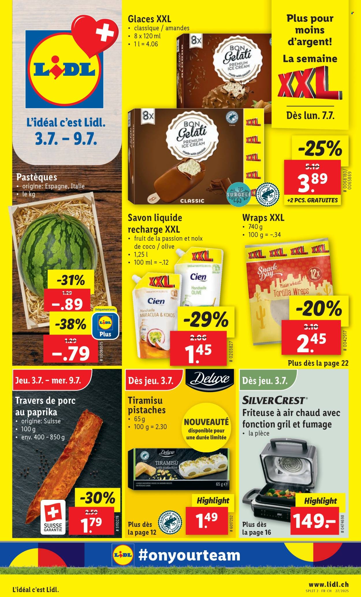 Catalogue Lidl - 3.7.2025 - 9.7.2025. Page 1. Page 1