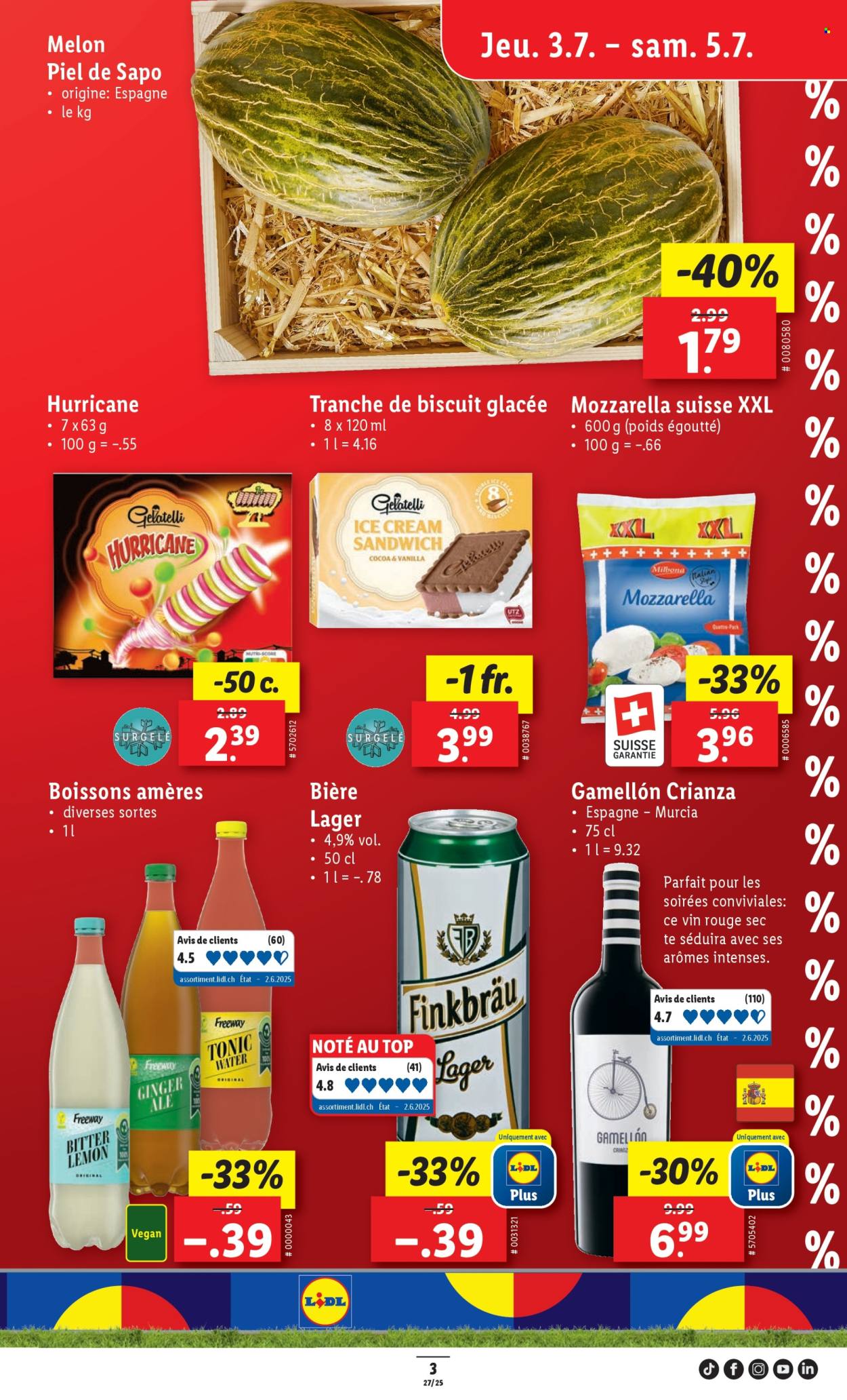 Catalogue Lidl - 3.7.2025 - 9.7.2025. Page 3. Page 3