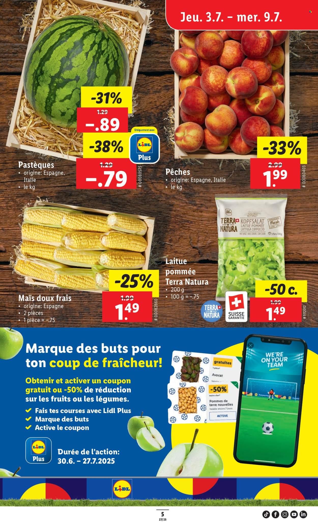 Catalogue Lidl - 3.7.2025 - 9.7.2025. Page 5. Page 5