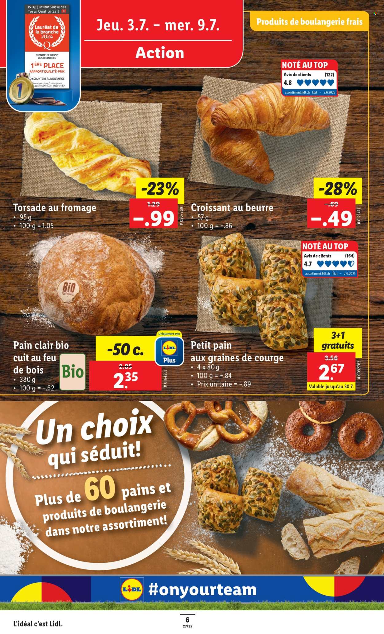 Catalogue Lidl - 3.7.2025 - 9.7.2025. Page 6. Page 6