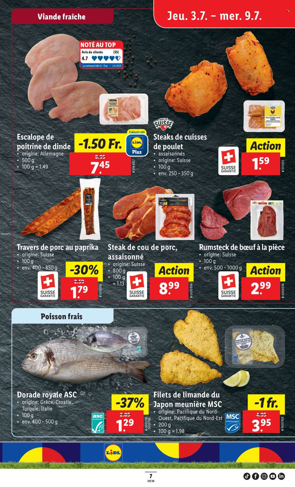 Catalogue Lidl - 3.7.2025 - 9.7.2025. Page 7. Page 7